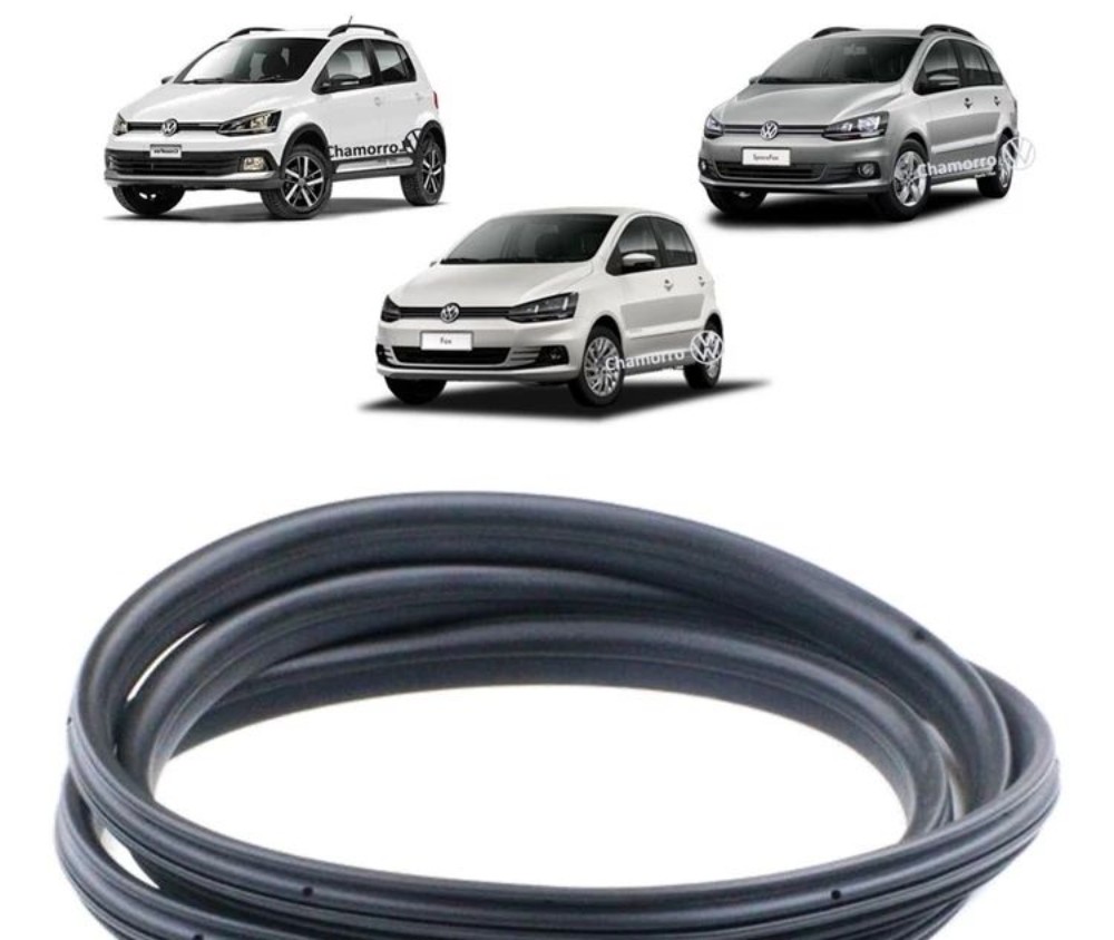 Borracha vedação dianteira direita Volkswagen fox Space 2014
