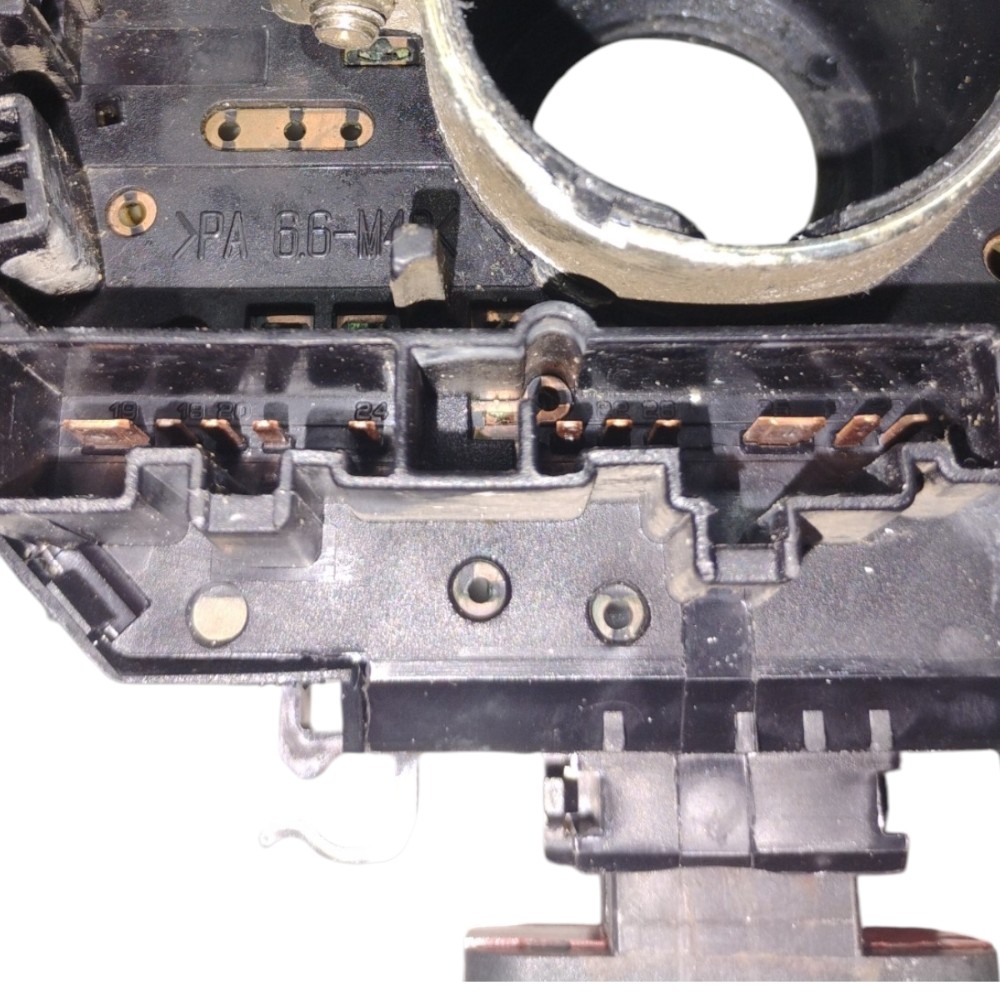 Comando Seta/limpador/luzes Fiat Uno Mille V19 Et5397 Preto 5