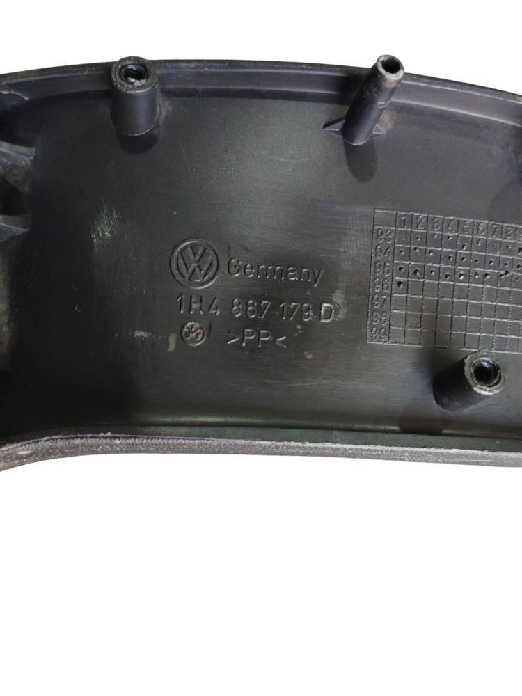 Moldura Puxador Traseiro Esquerdo Porta Vw Golf 1995 A 2000 Preto 8