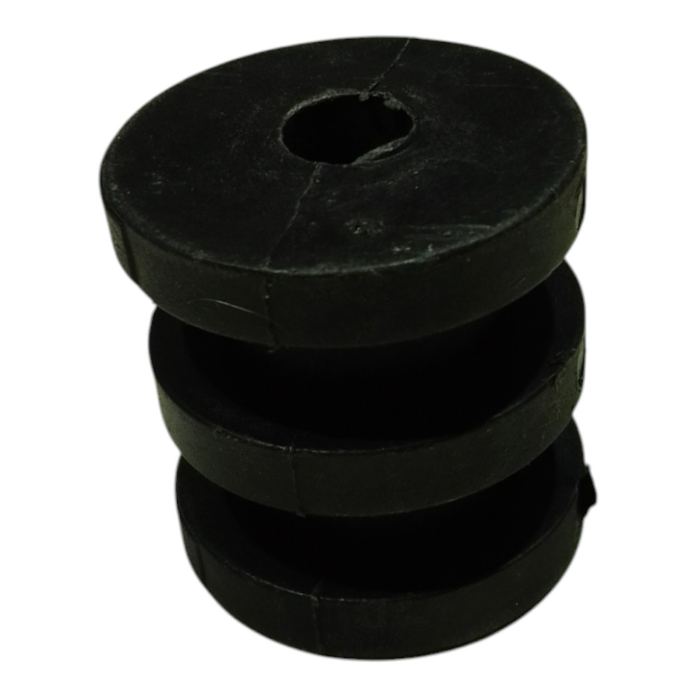 Roldana Isolador Plástico 1 Unidade Fiat Uno Mille 2007/2008 Preto 3