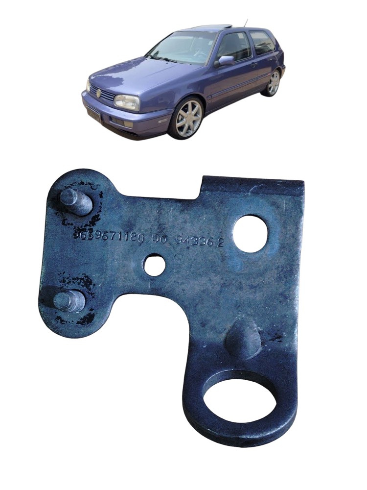 Suporte Lateral Cabeçote Volkswagen Golf Mk3 1995 A 2000  Prata 5