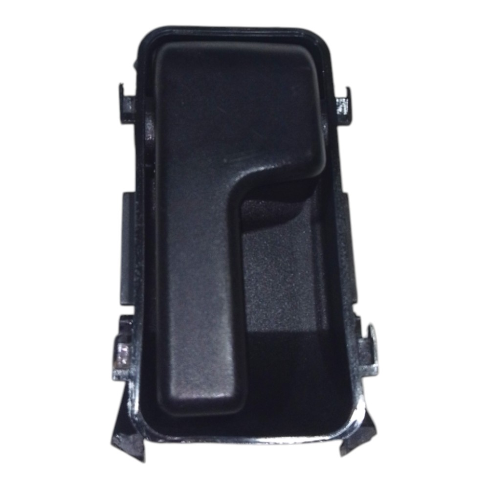 Maçaneta Interna Esquerdo Dianteiro Fio Fiat Uno 1984 A 2004 Preto Dianteira 3