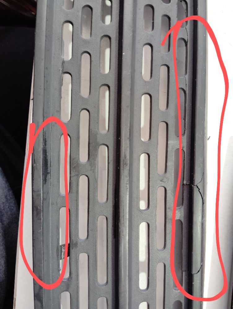 Grade Frontal Fiat Uno Fiorino 2004 A 2006 Preto Preto Preto 3