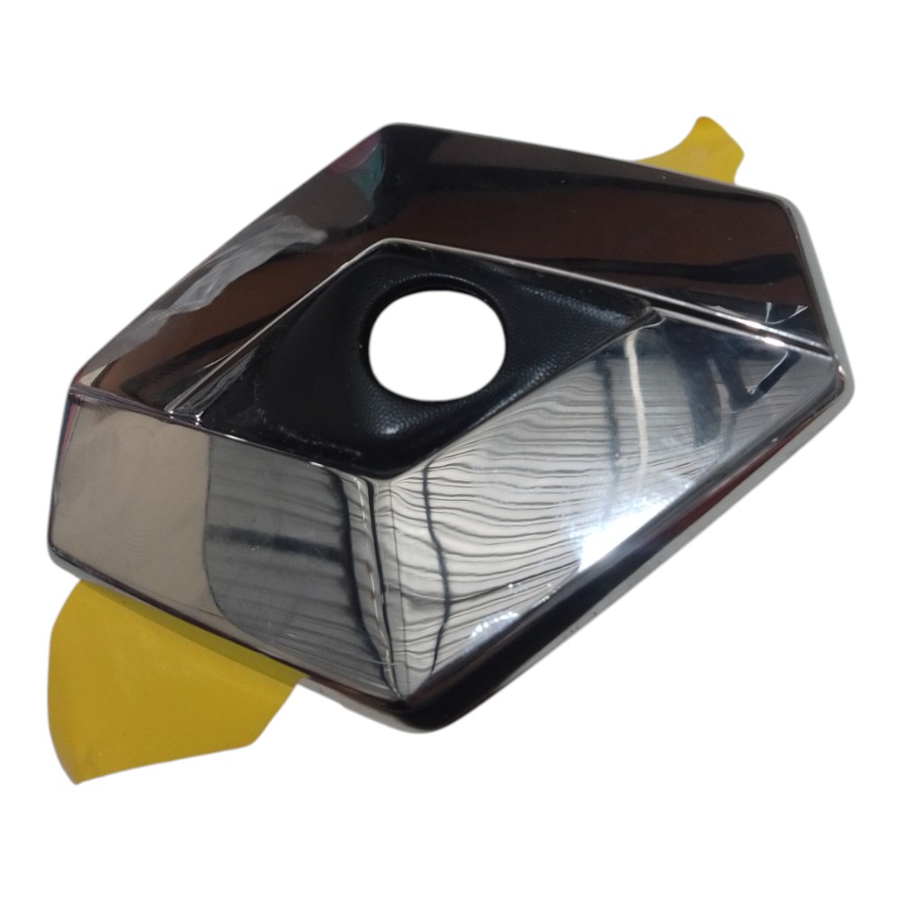 Emblema Tampa Traseira Renault 908891552r Kwid Sandero Prateado 4