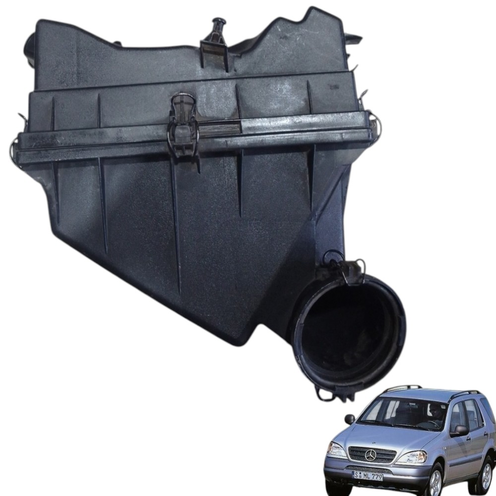 Caixa Filtro Ar Completo A1635050160/a6040940004 Mercedes Ml Preto
