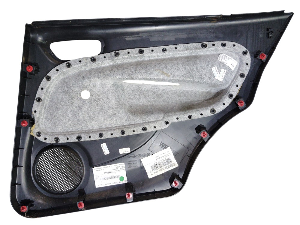 Forro Porta Traseira Esquerda Fiat Uno Attractive  Preto Preto 2