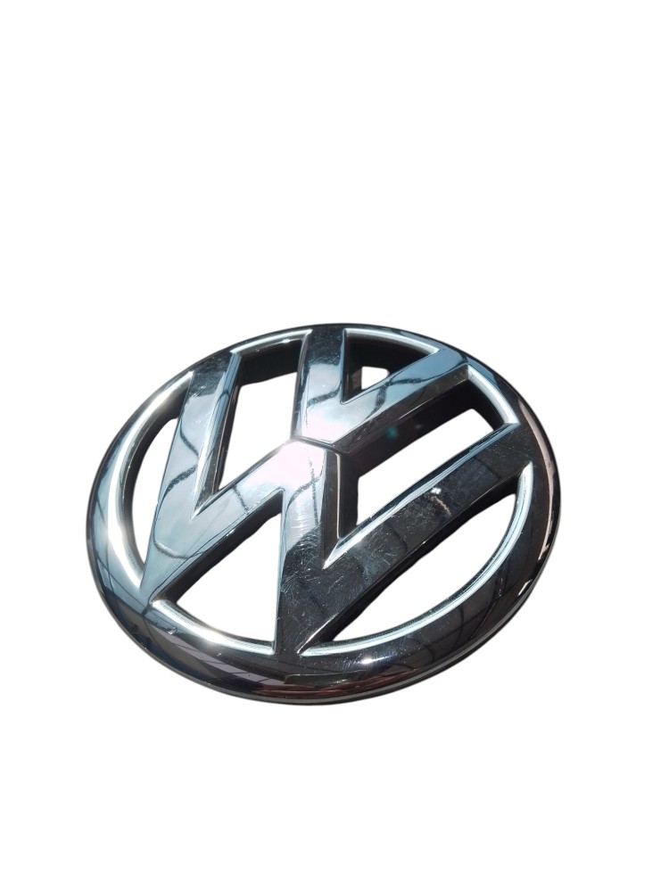 Emblema Grade Frontal Dianteiro Vw Fox Gol 2005 A 2018 Prata Prata 3