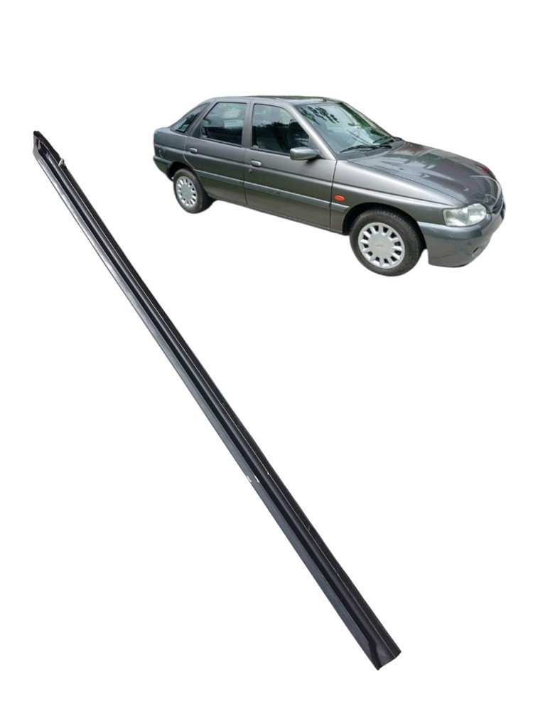 Borracha Vedação Porta Traseira Direita Escort 1993 A 2004 Preto 4