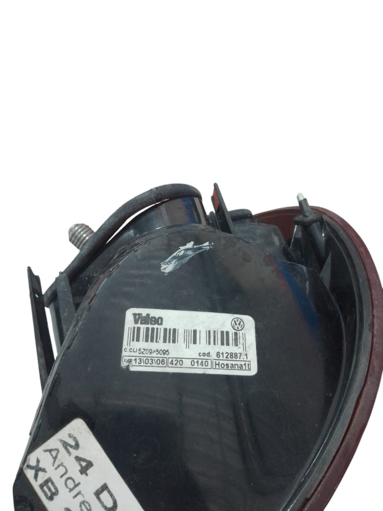 Lanterna Traseira Esquerdo Volkswagen Fox 2004 A 2012  Esquerdo/motorista Vermelho 5