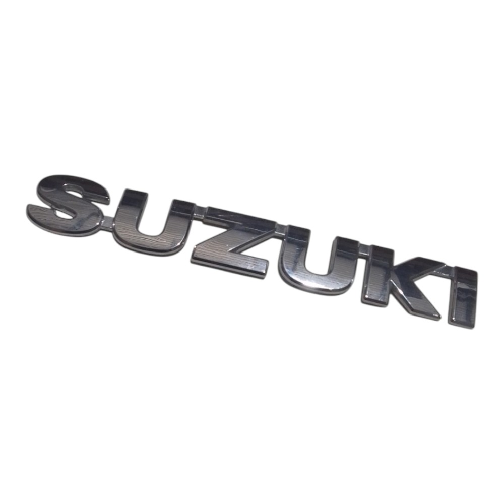 Emblema Traseiro Sa Suzuki Grand Vitara Original Prateado 5