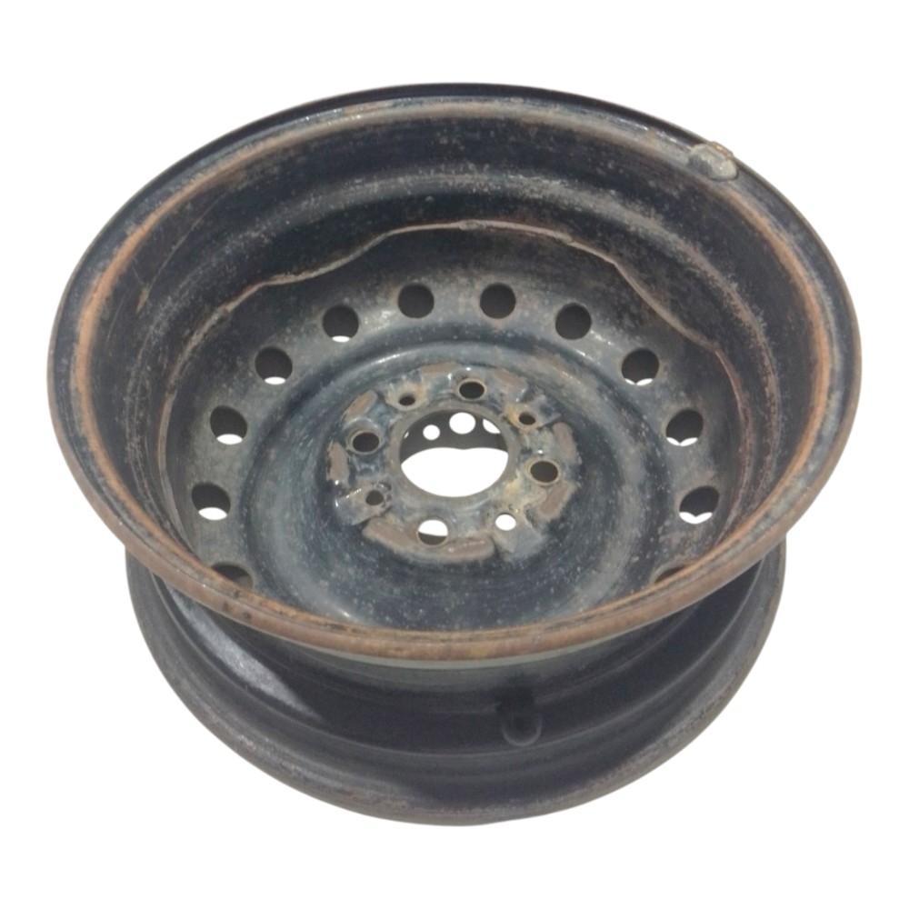 Roda Aro 13 Ferro 4 Furos Fiat Preto 2