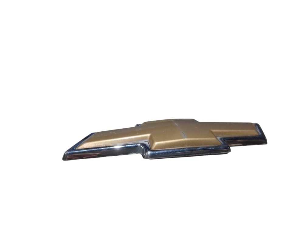 Emblema Insignia Gravata Chevrolet Cromada 12cm X 5cm  Cromado 6