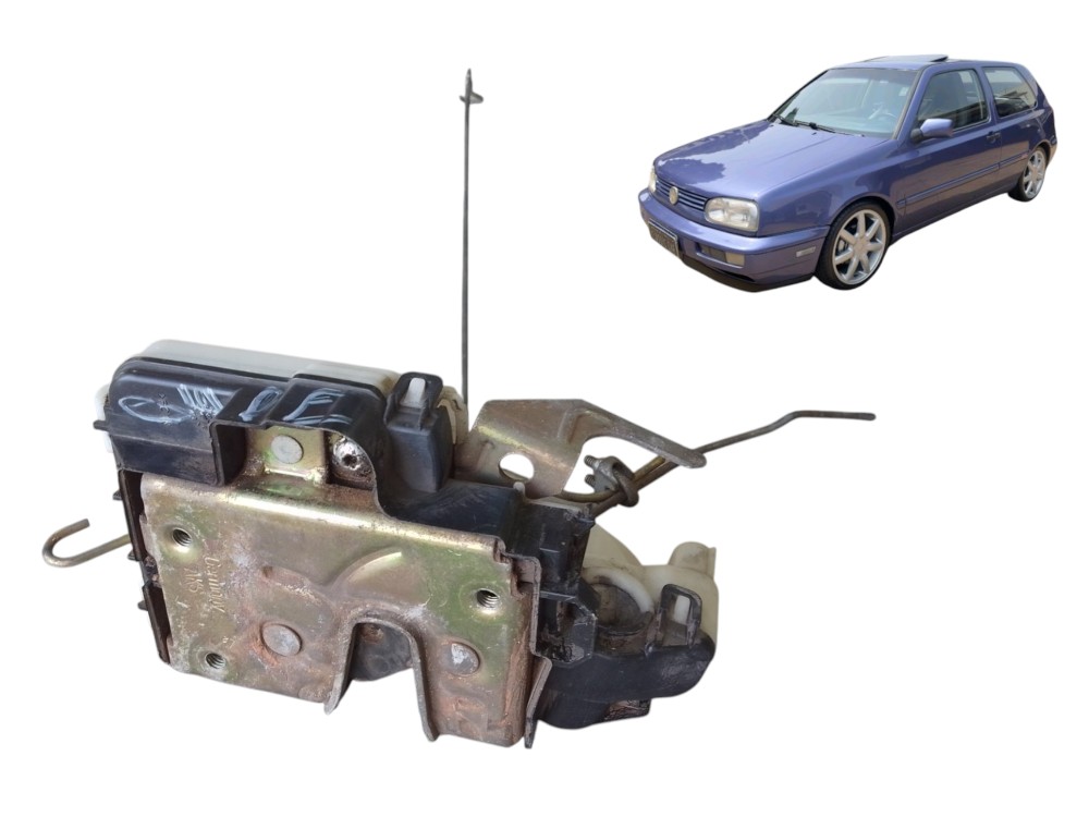 Fechadura Porta Dianteia Esquerda Vw Golf Mk3 1995 A 2000 2