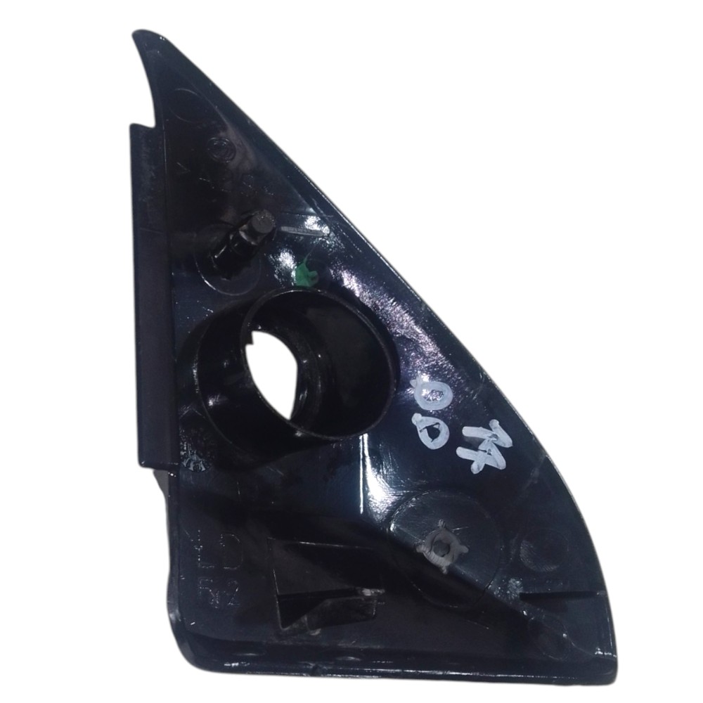 Moldura Retrovisor Direito Fiat Uno 2008 100163450 Original Preto 3