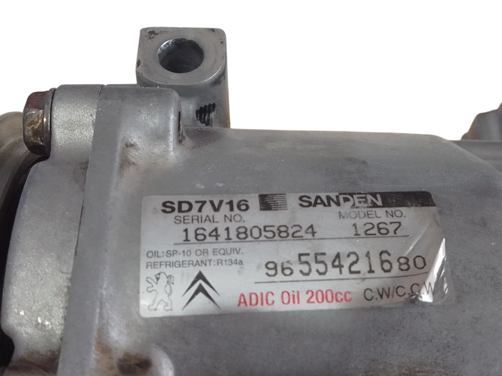 Compressor Ar Condicionado Citroen Xsara Picasso 2002 A 2010 2