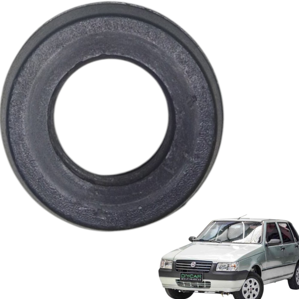 Moldura manivela vidro porta Fiat uno 1814589 preto 2005/06