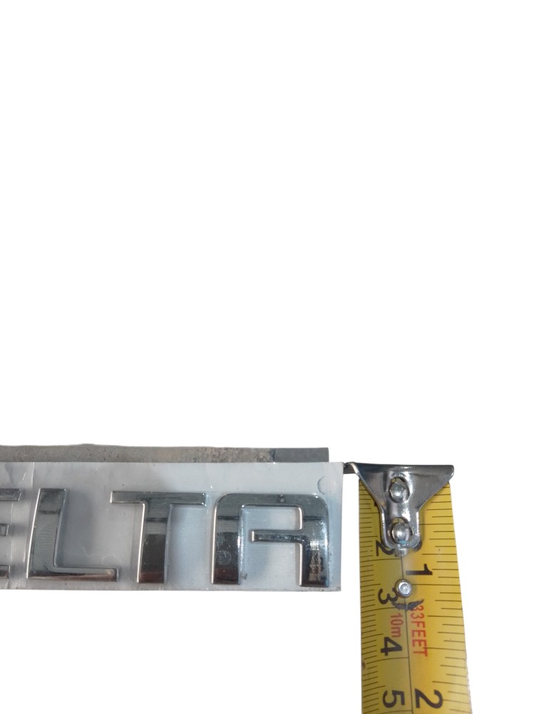 Emblema Letreiro Tampa Traseira Chevrolet Celta Cromado 4