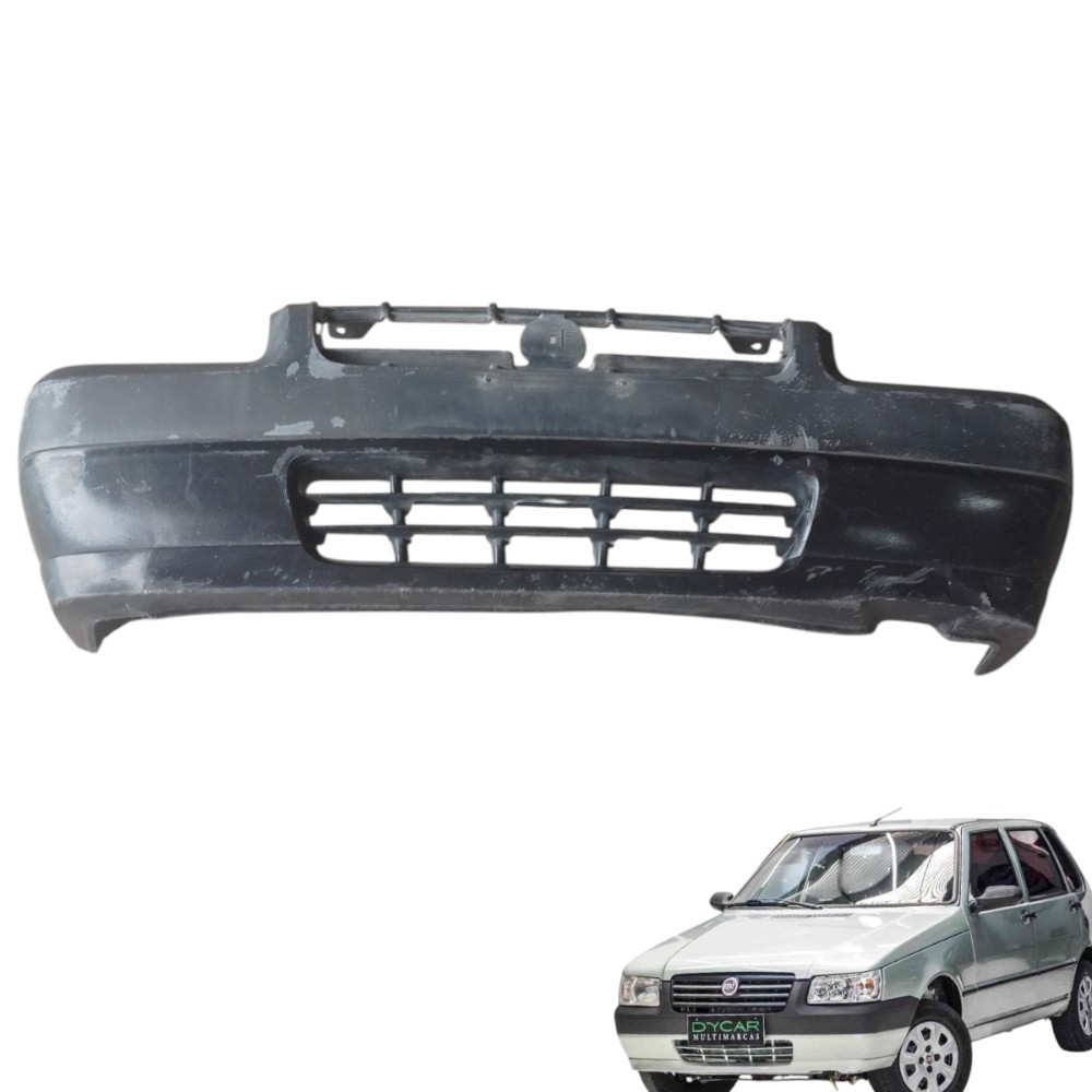 Para-choque Dianteiro Fiat Uno Mille 2007 / 2008 100160598 Preto