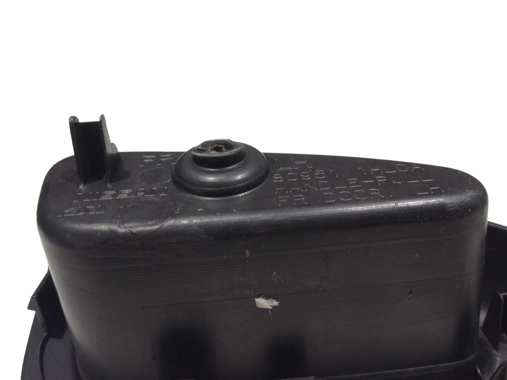 Moldura Puxador Interno Dianteiro Esquerdo Nissan March 2012 Preto 5
