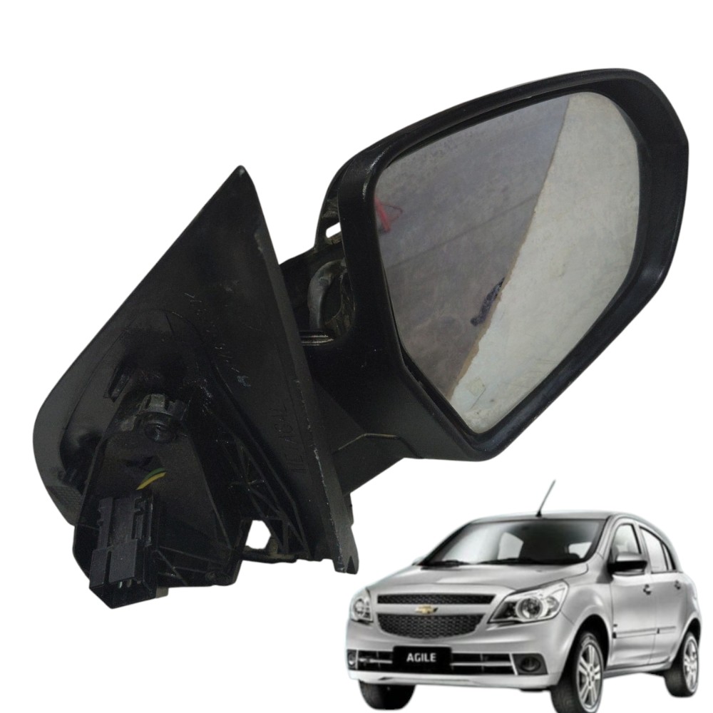 Retrovisor Elétrico Direito Chevrolet Agile 2009/2014