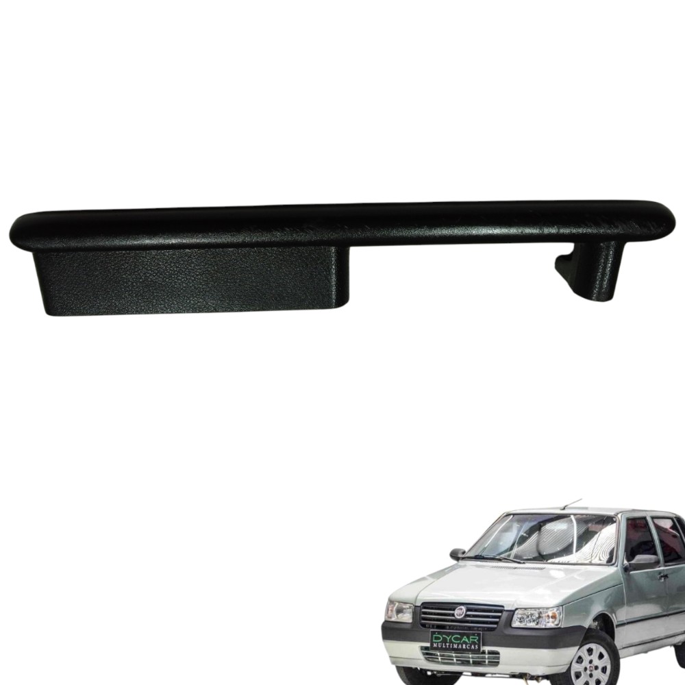 Puxador Interno Porta Apoio Braço T/d Fiat Uno Mille V19 Preto