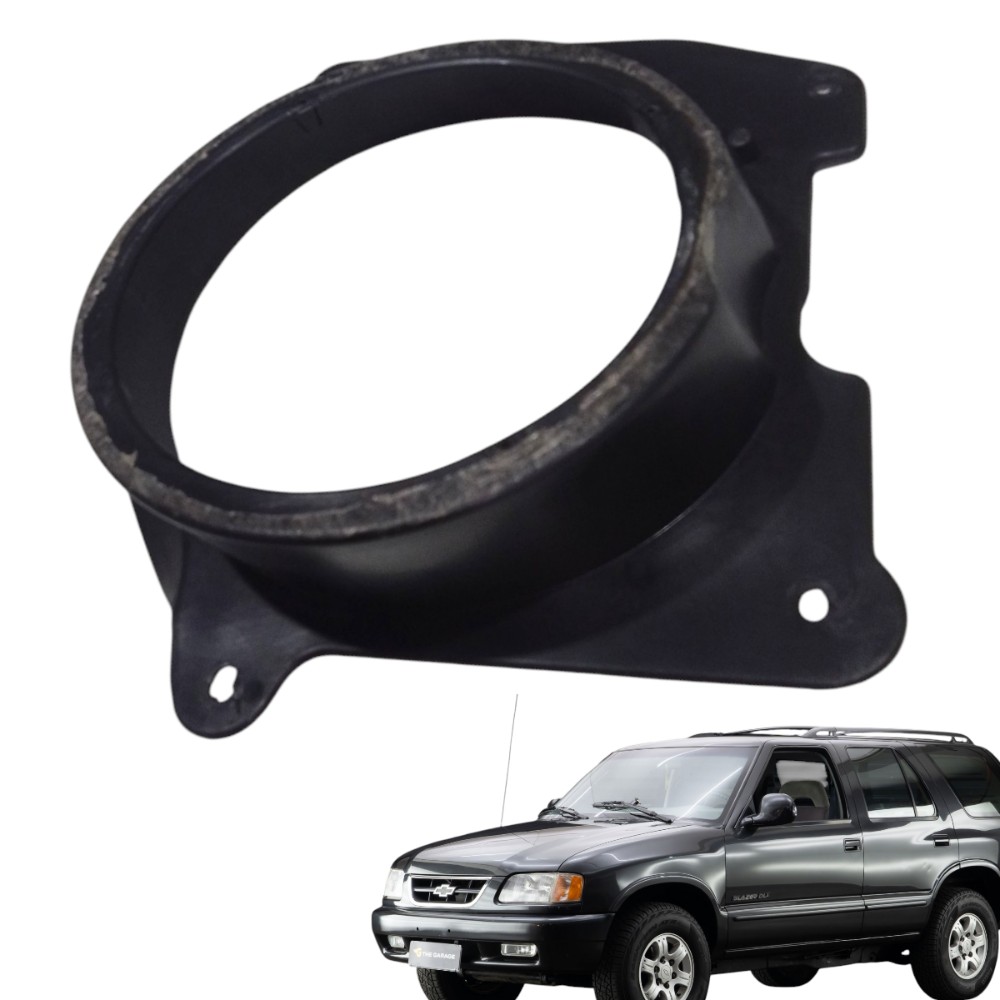 Moldura Alto-falante Porta Dianteira Esquerda Blazer 1997 Preto Preto