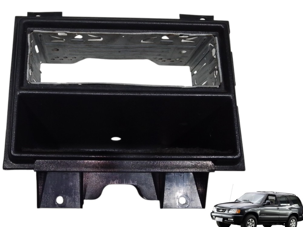 Caixa Moldura Rádio Chevrolet Blazer 1997 Gm 93228983