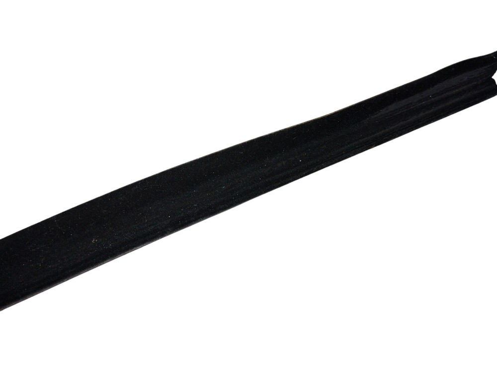 Borracha Canaleta Porta Dianteira Direita Fiat Uno Mille  Preto 2