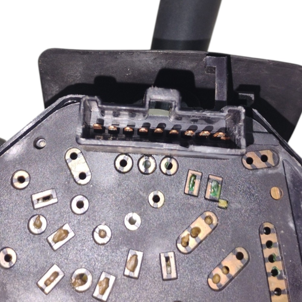 Comando Seta/limpador/luzes Fiat Uno Mille V19 Et5397 Preto 8