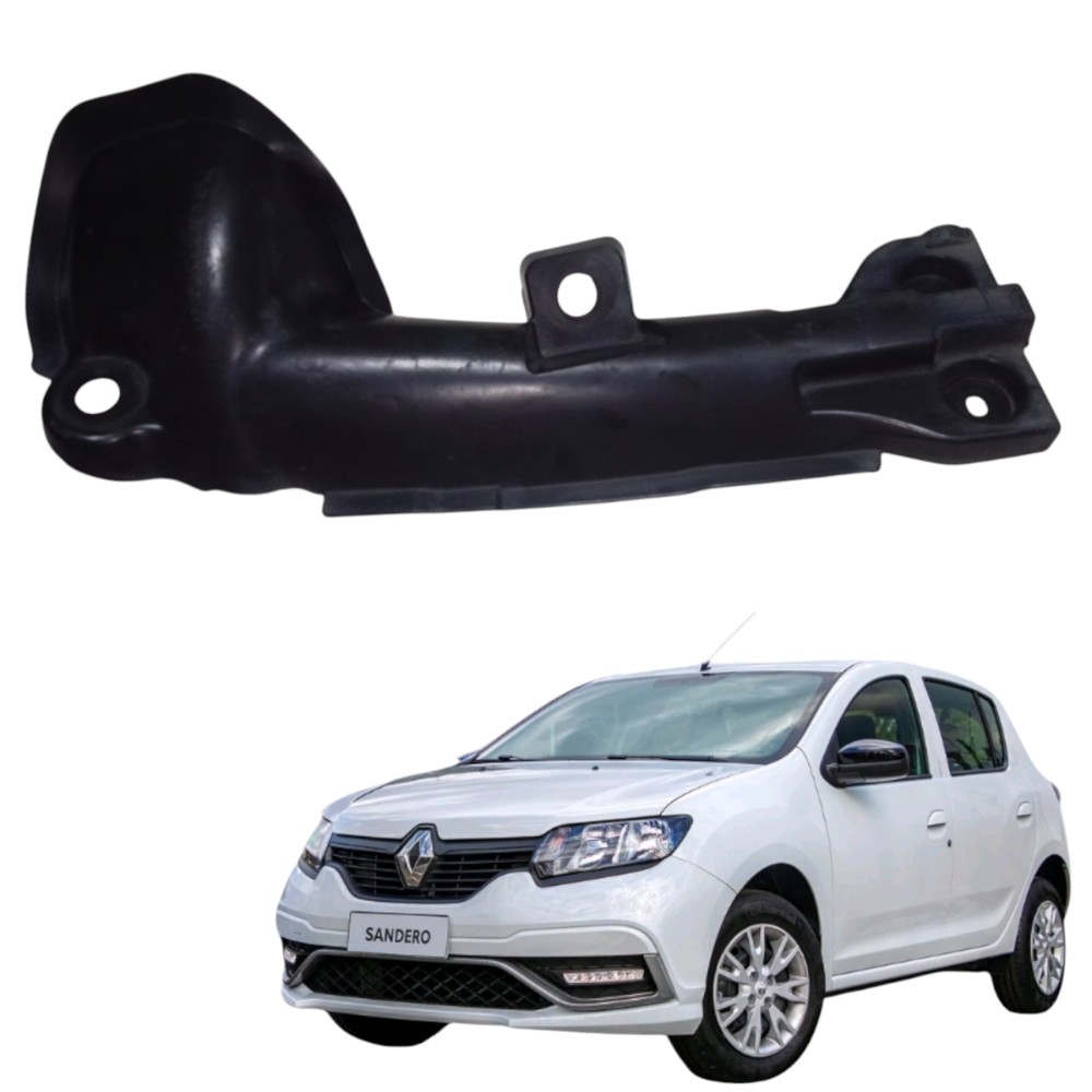 Moldura Proteção Sensor Tampa Traseiro Sandero 8200372692 Preto