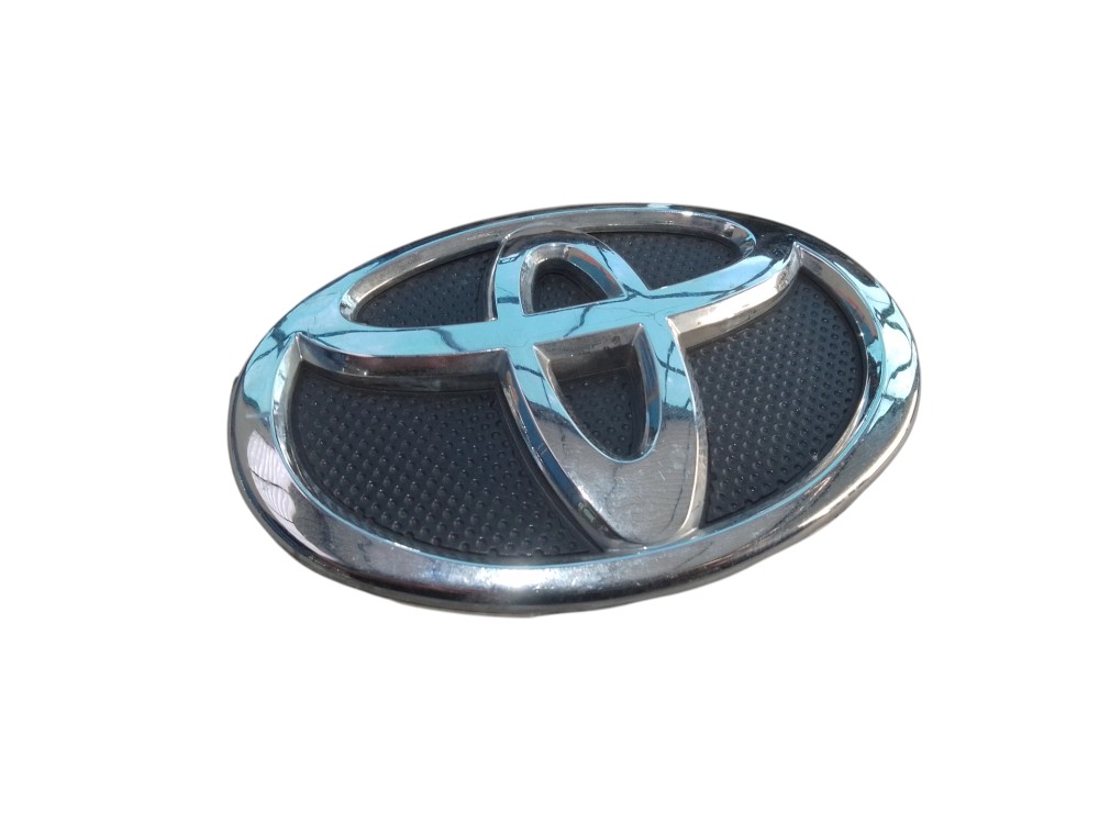 Emblema Insignia Grade Frontal Toyota 10cm X 14cm Cromado  Cromado 5