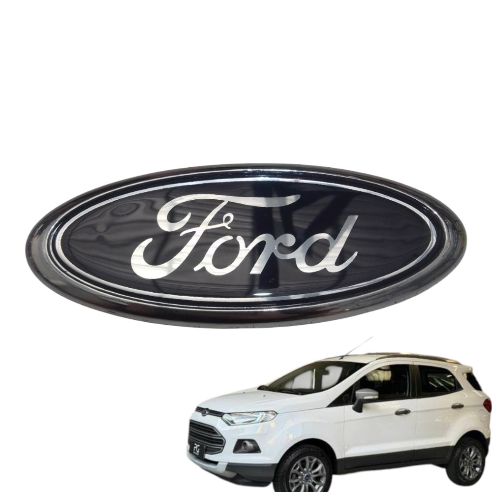 Emblema Tampa Traseira Ford Ecosport 2010/2012 Original  Azul