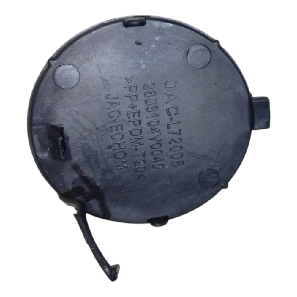 Tampa Reboque Para-choque Dianteiro Toyota Etios Preto 3