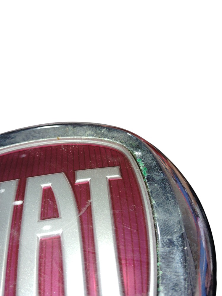 Emblema Dianteiro Linha Fiat Argo Cronos Ducato 2012 A 2022 Vermelho 4
