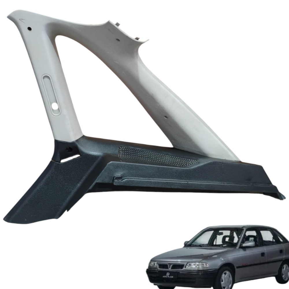 Acabamento Coluna Traseira Direita Chevrolet Astra 1995 V20 Branco E Preto