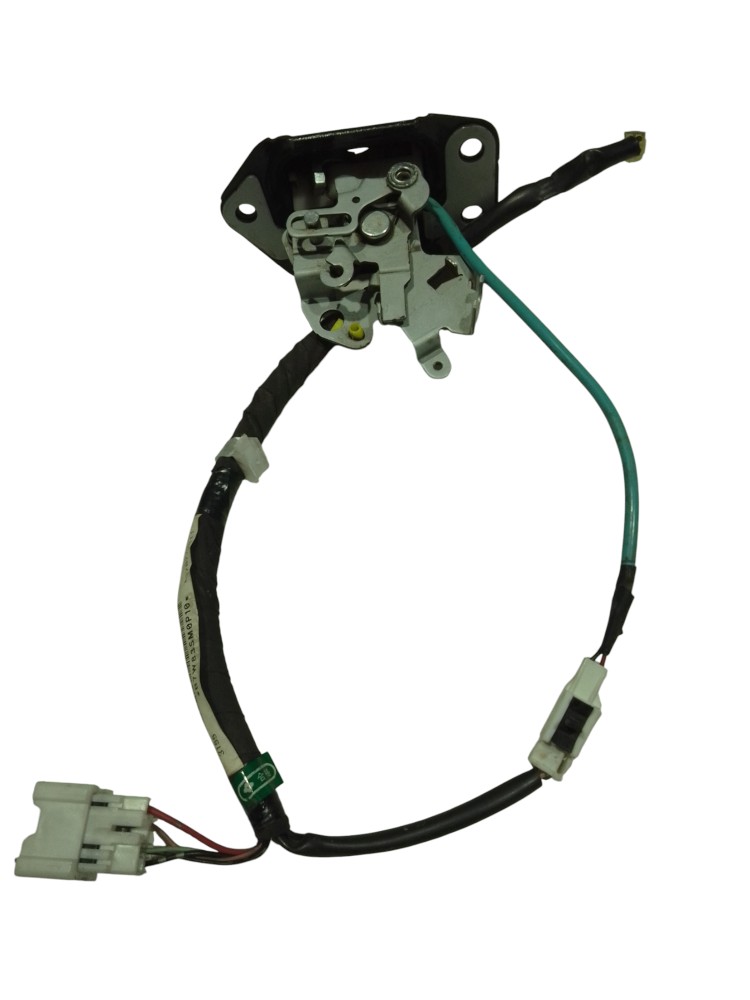 Fechadura Traseira Porta Malas Nissan March 2011 2018 Preto 4