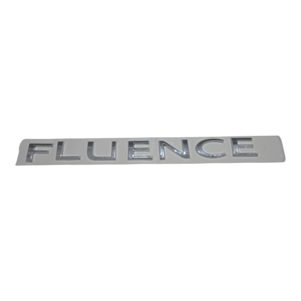 Emblema Letreiro Fluence 2010/2011/2012/2013/2014/2015/2016 Prateado 8