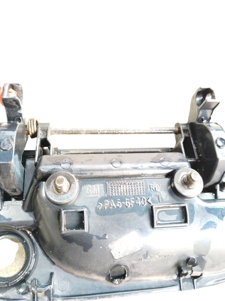Macaneta Externa Porta Dianteira Esquerda Vectra 1996 A 2005 Azul 5