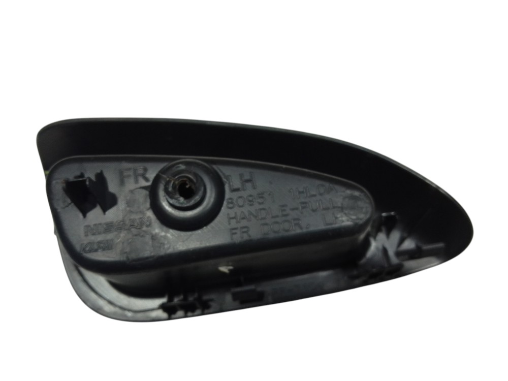 Moldura Puxador Interno Dianteiro Esquerdo Nissan March 2012 Preto 7
