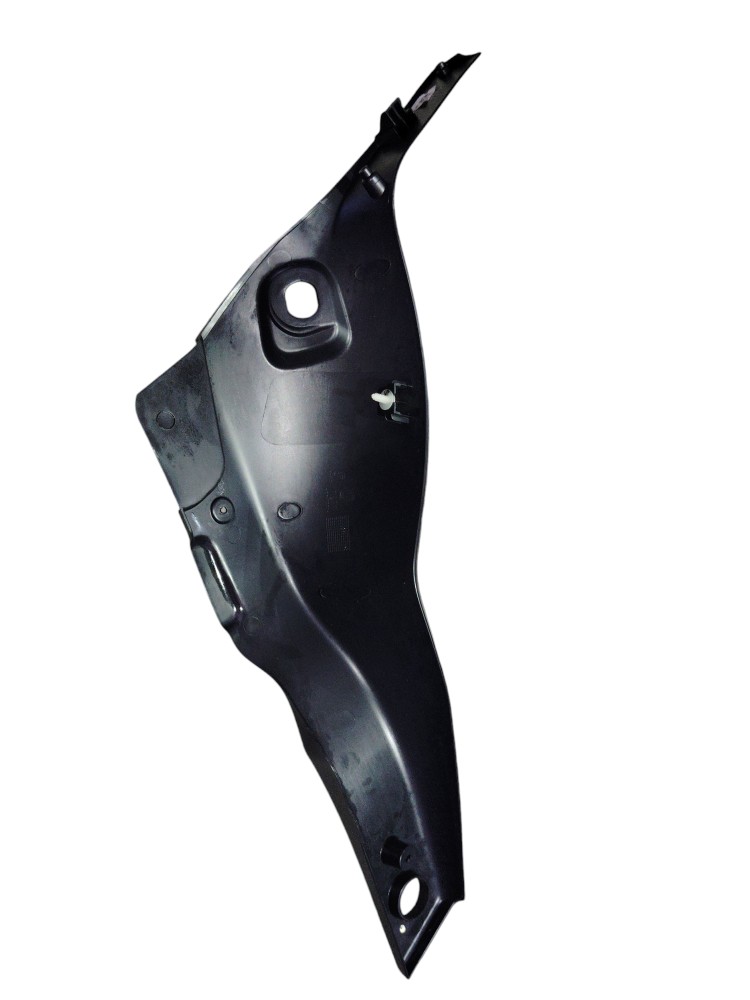 Moldura Soleira Esquerda Fiat Novo Uno Original  Preta Preto 2