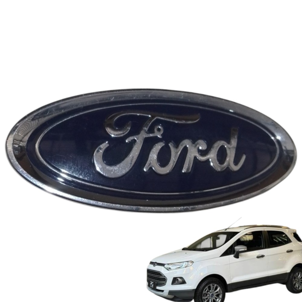 Emblema Traseiro Do Ford Ecosport 402a16 – Ab/ba Original  Azul