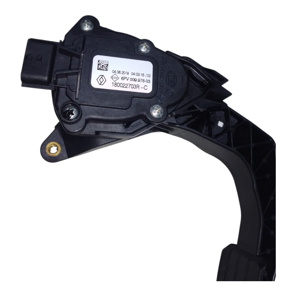 Pedal Acelerador 1. Renault Duster Logan Sandero 2015 A 2019 Preto 6