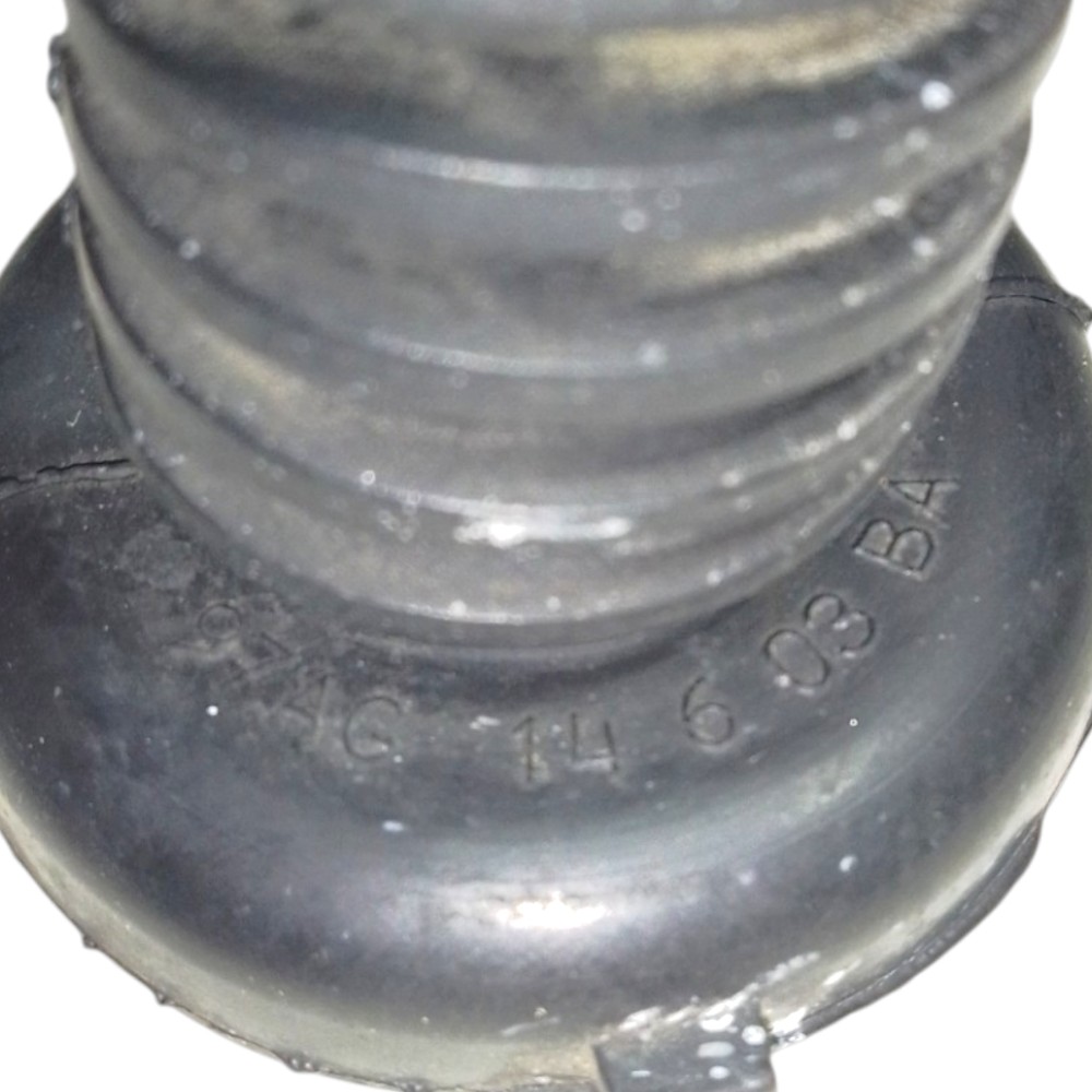 Coifa Passa Fio Porta Traseira Esquerda Ford Escort 1998 Preto 5