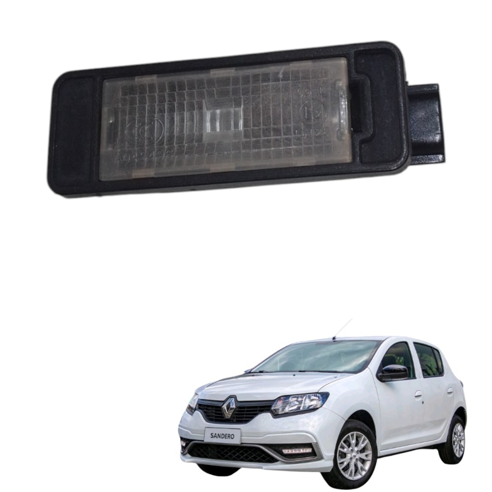 Lanterna Renault Logan Sandero 2014/18 265109646r Ambos Lados Preto