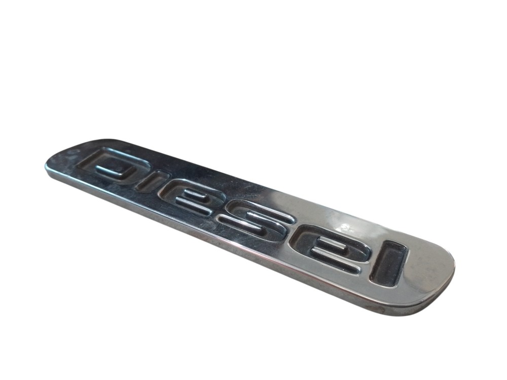 Emblema Cromado Lateral Esqueda Fiat Toro Diesel Cromado 2