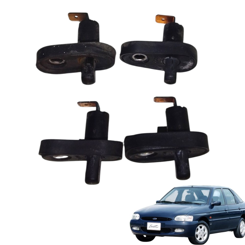Sensor Interruptor Porta Ford Escort 4 Unidades Original Preto
