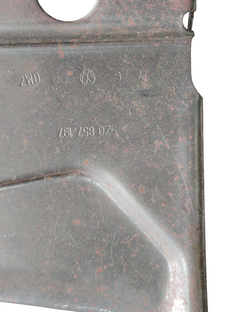 Chapa Apoio Esqueleto Painel Fox 2000 A 2008 Original Vw 3