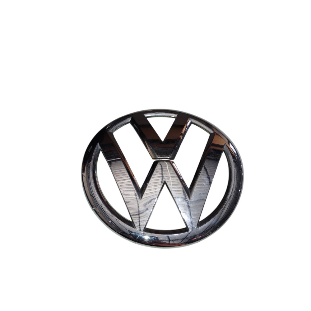 Emblema Grade Frontal Volskswagen Fox Gol Voyage 2004 A 2013 Prata