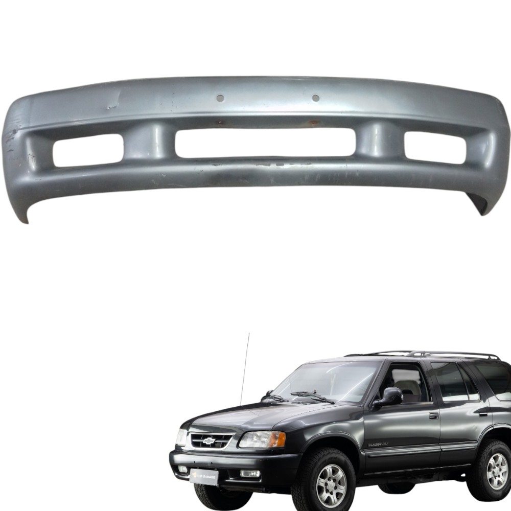 Parachoque Dianteiro Chevrolet Blazer S10 95/00 Cinza 2