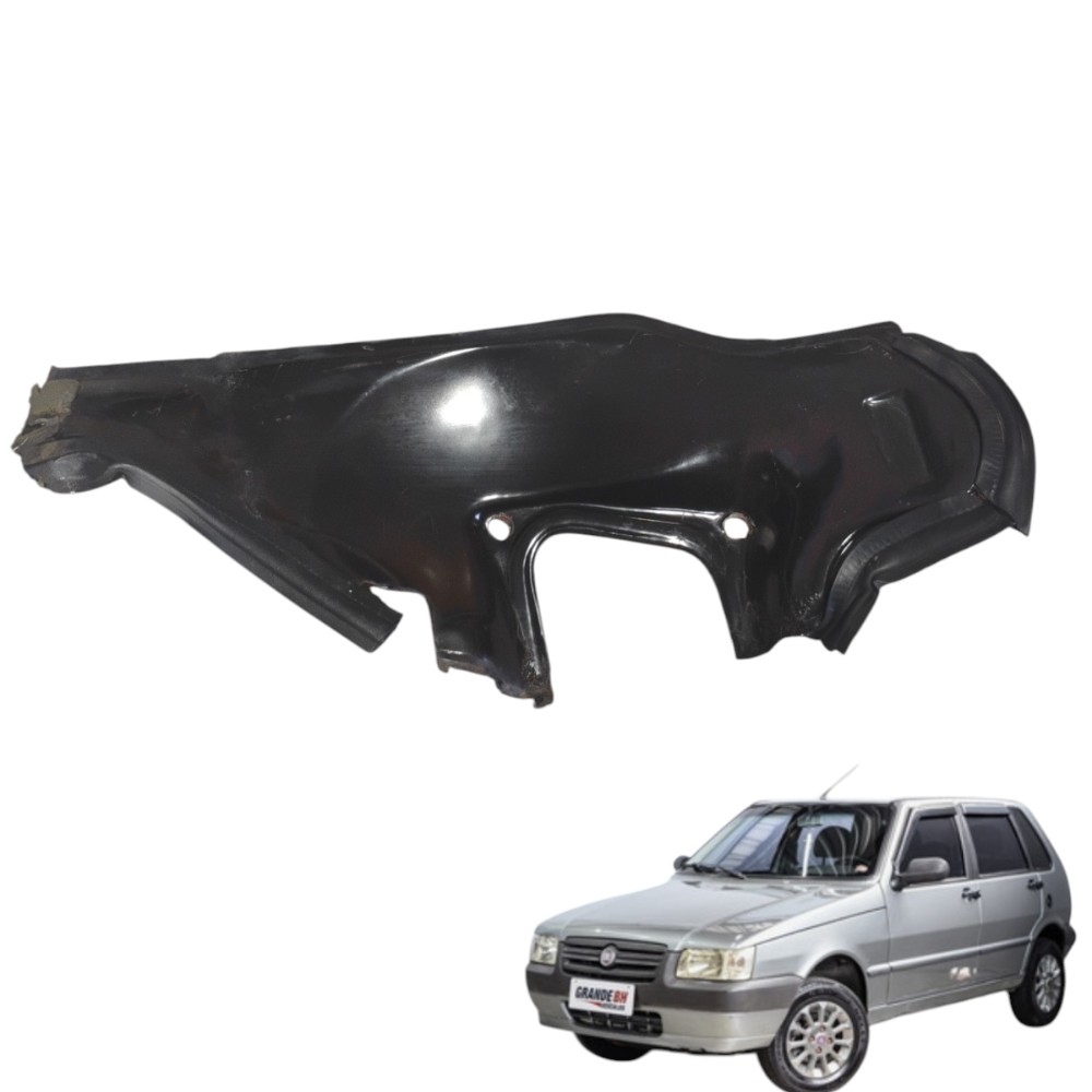 Chapa Painel Corta Fogo Fiat Uno Mille V19 Preto